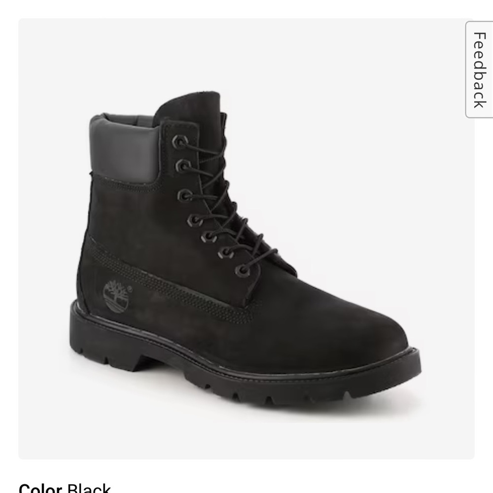 Black Timberland Boots